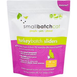 Small Batch Frozen Raw Cat Food Turkey 3lb