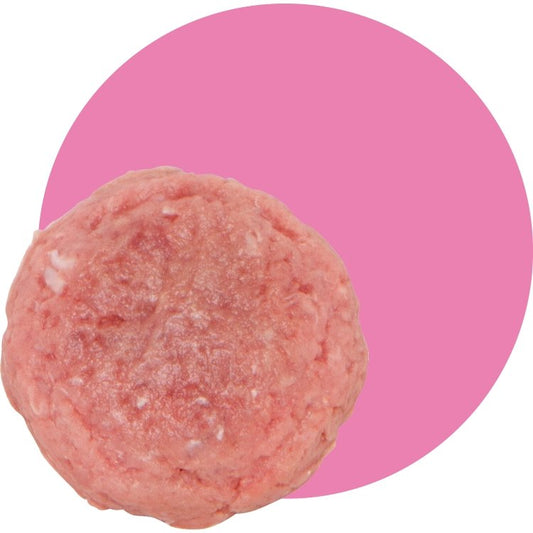 Small Batch Frozen Raw Dog Food Blends 2lb Brick Rabbit