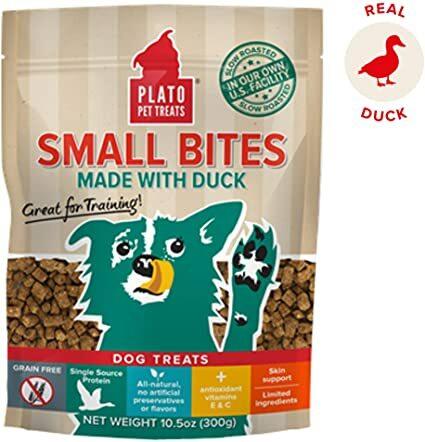 Plato Small Bites Dog Treats