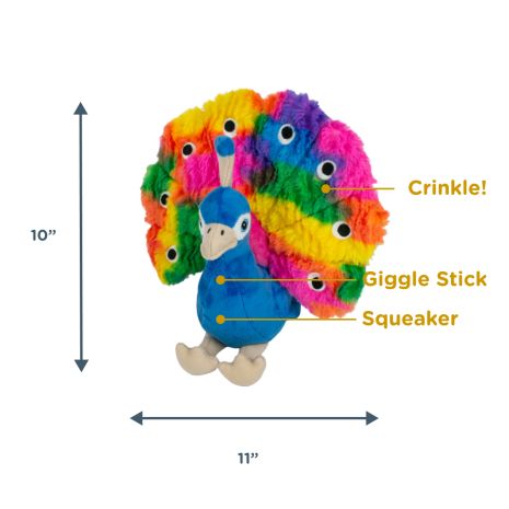 Tall Tails Plush Toys 9" Peacock