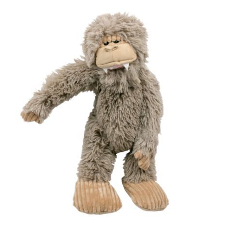 Tall Tails Plush Mini Yeti with Squeaker Dog Toy