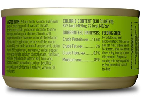 Tiki Cat Luau Pate Canned Cat Food Wild Salmon 5.5oz