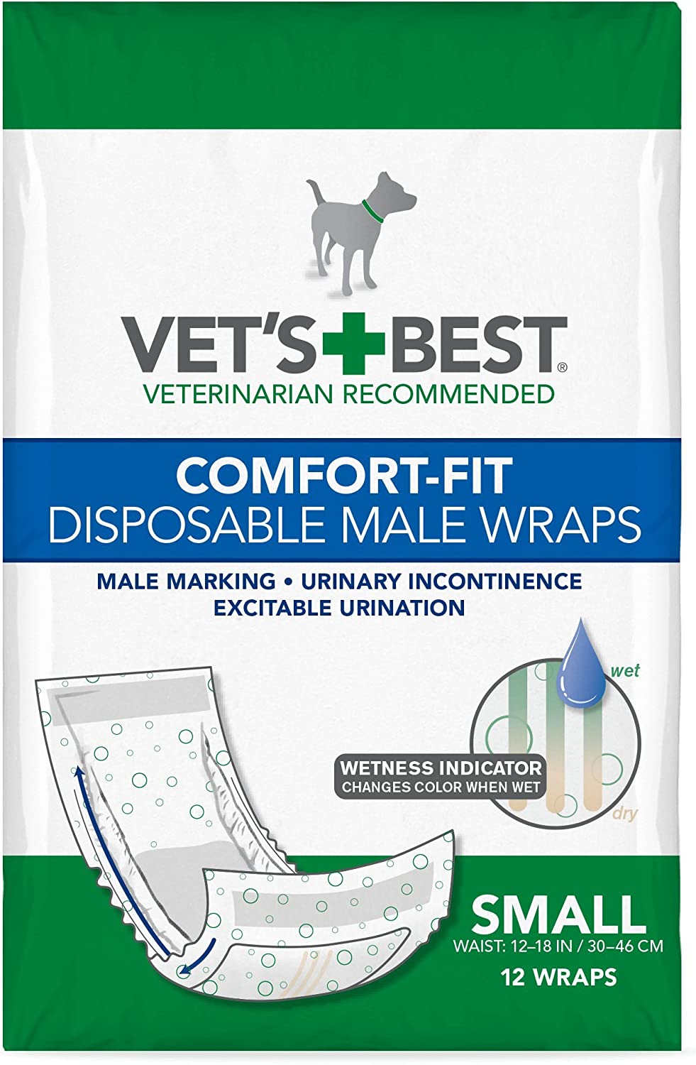 Vet's best washable clearance diaper