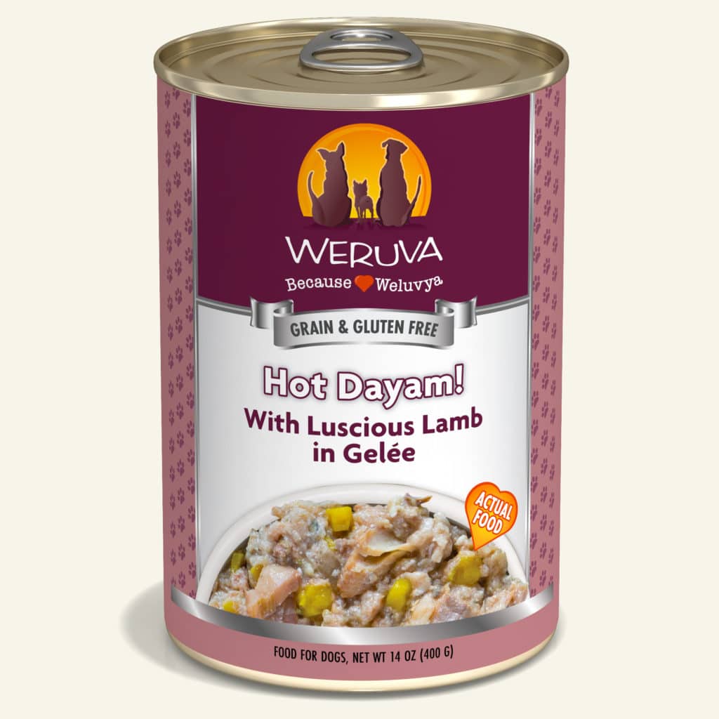 Weruva Classic Canned Dog Food 14oz Hot Dayam!