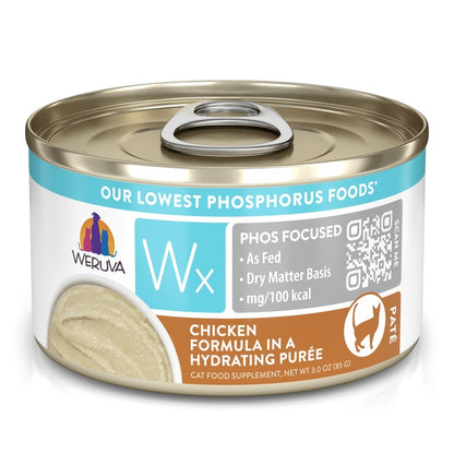 Weruva Wx Low Phosphorus Canned Cat Food Chicken Puree