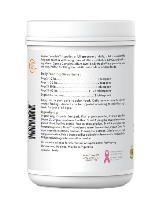 Wholistic Pet Organics Canine Complete