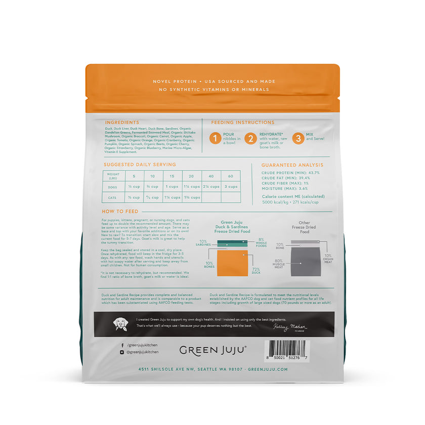Green Juju Freeze Dried Raw Food EXTRAS