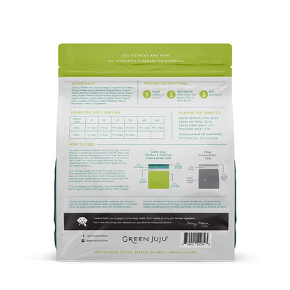 Green Juju Freeze Dried Raw Food EXTRAS