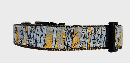 Rocky Mtn Hound Aspen Tree Dog Collars and Leashes - 3/4" wide