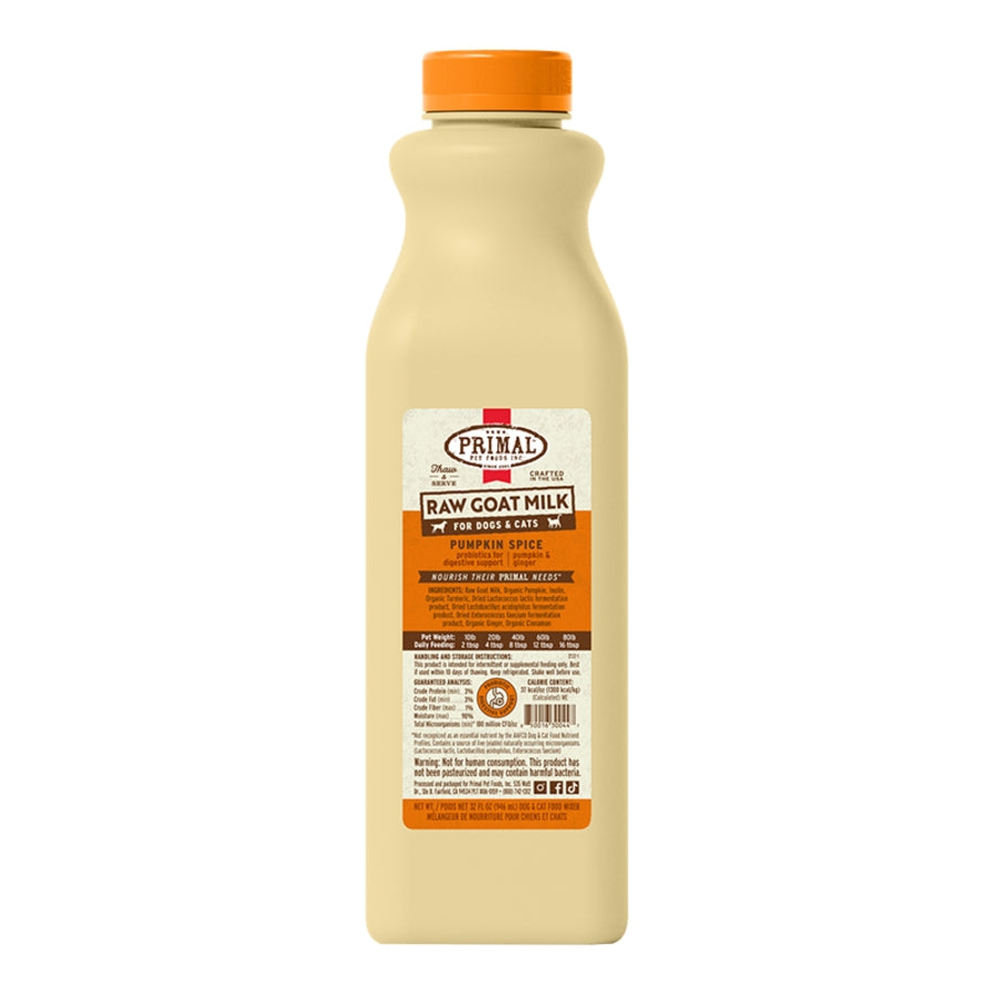 Primal Fermented Raw Goat Milk
