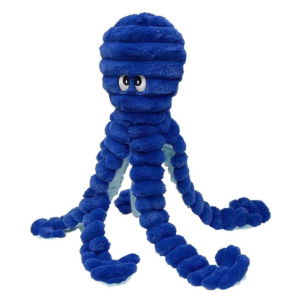 26" King Octopus - Navy Blue - Happy Hounds Pet Supply