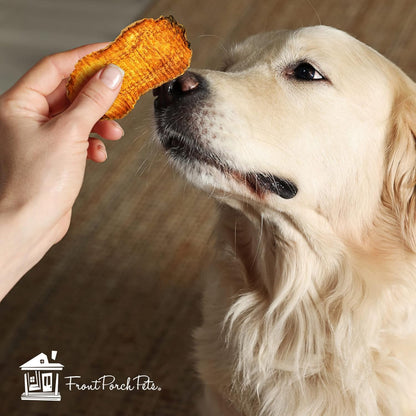 Sam's Yams Crinkle Cut Sweet Potato "Veggie Rawhide" - Front Porch Pets