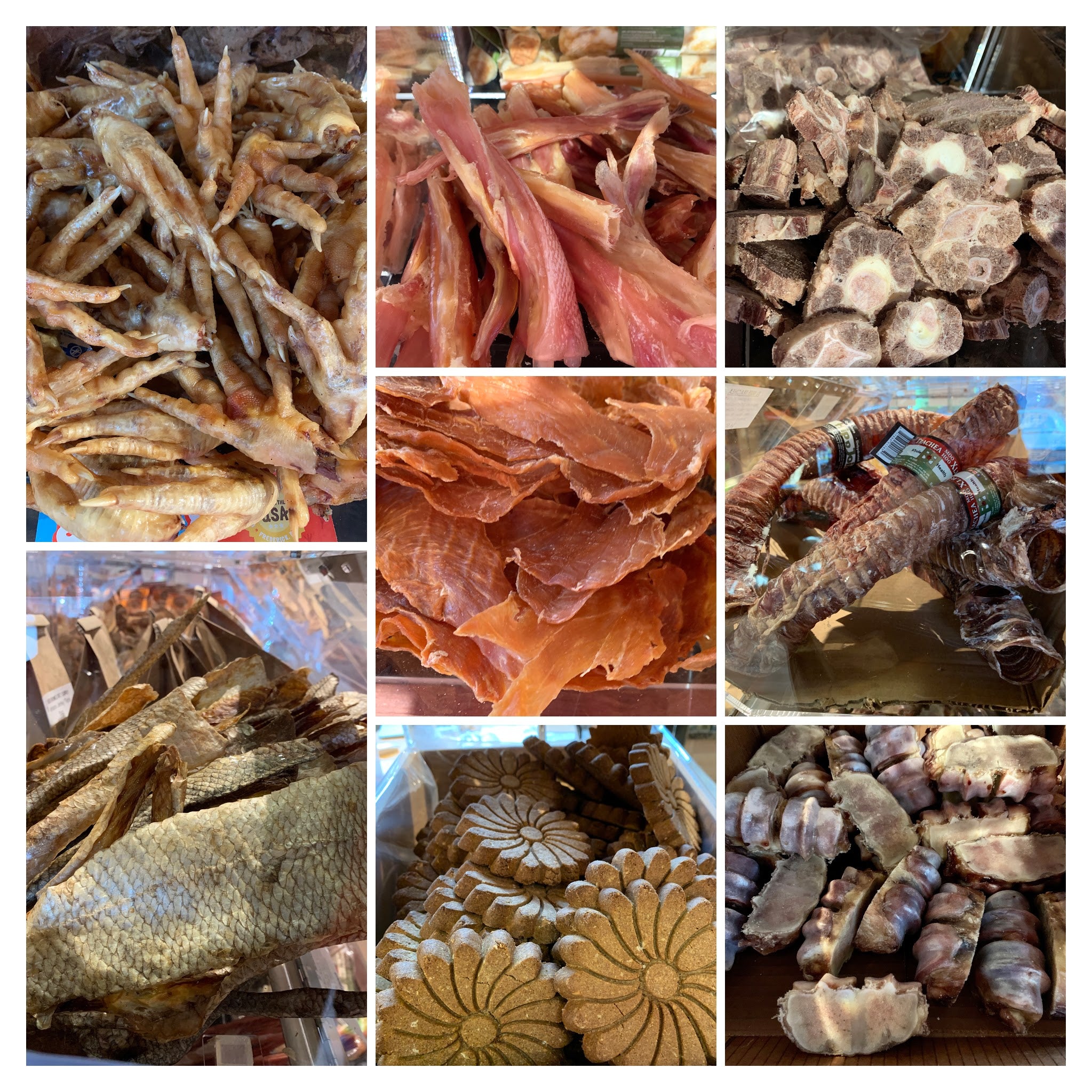 Bulk treat collage