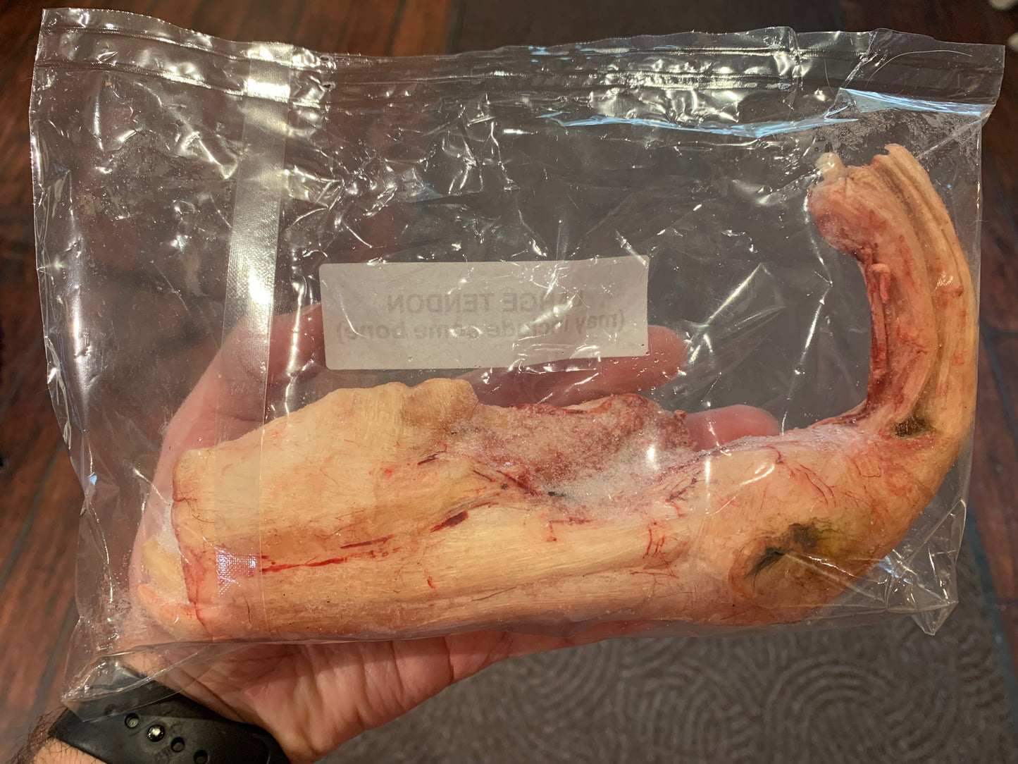 Raw Frozen Bones, Tendons, & Joints