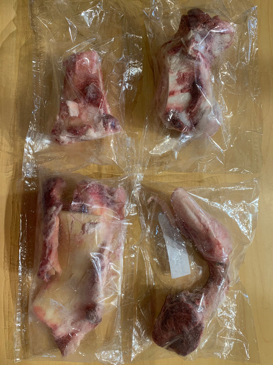 Raw Frozen Bones, Tendons, & Joints