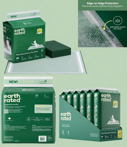 Earth Rated Max Absorbency Pee Pads