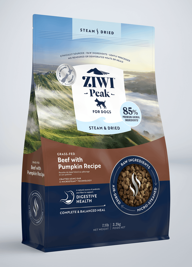 Ziwi Peak Steam & Dried Dog Food (Grain Free)