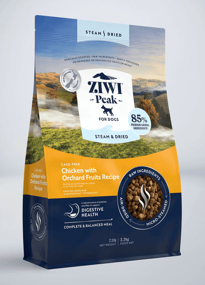 Ziwi Peak Steam & Dried Dog Food (Grain Free)