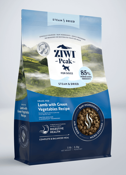 Ziwi Peak Steam & Dried Dog Food (Grain Free)