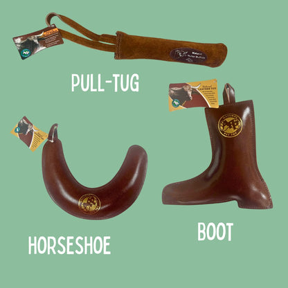 Advance Pet Products - Natural Leather Toys - Happy Hounds Pet Supply