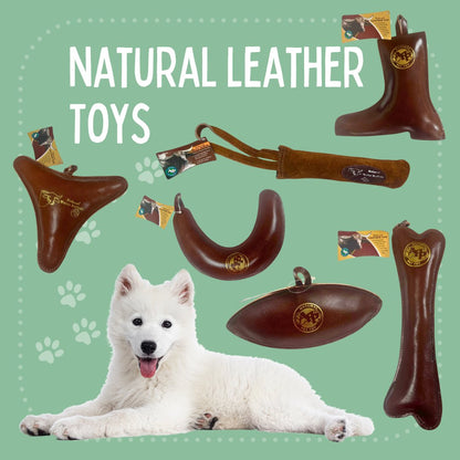 Advance Pet Products - Natural Leather Toys - Happy Hounds Pet Supply