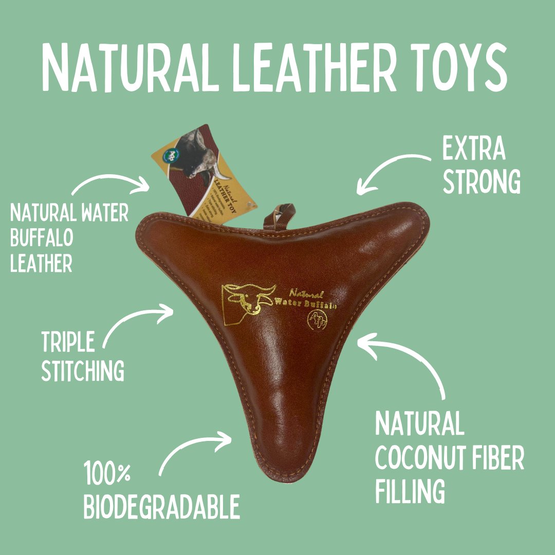 Advance Pet Products - Natural Leather Toys - Happy Hounds Pet Supply