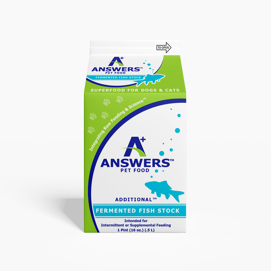 Answers Fermented Fish Stock - Happy Hounds Pet Supply