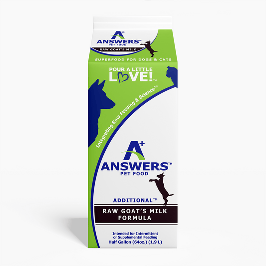 Answers Fermented Raw Goat Milk - Happy Hounds Pet Supply
