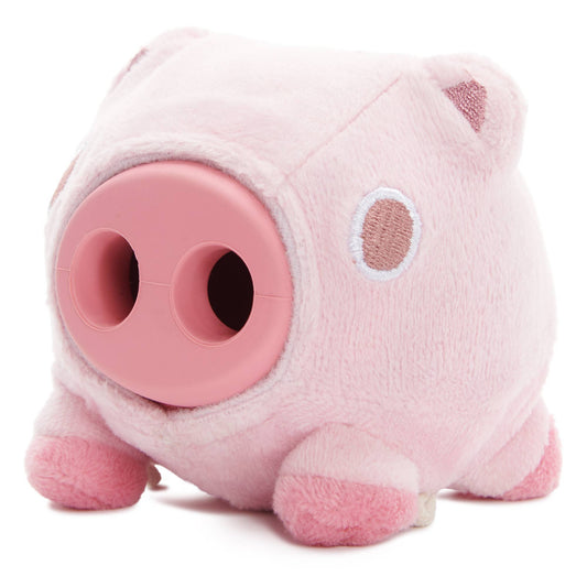 BARK Hambone Pig Hog Rubber Super Chewer Dog Toy Pink Medium - Happy Hounds Pet Supply