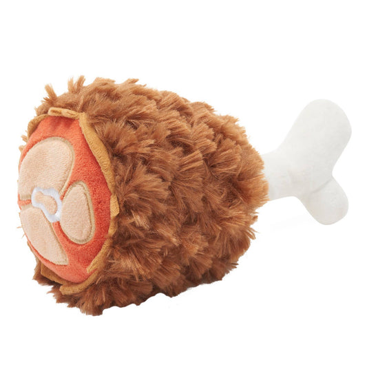 BARK Tavern Turkey Leg Plush Food Dog Toy ALL - Happy Hounds Pet Supply