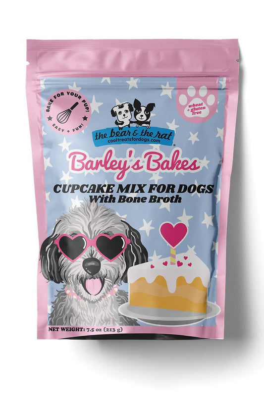 Barley's Bakes Cupcake Mix for Dogs - Happy Hounds Pet Supply