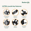 Baskerville Ultra Muzzle - Happy Hounds Pet Supply