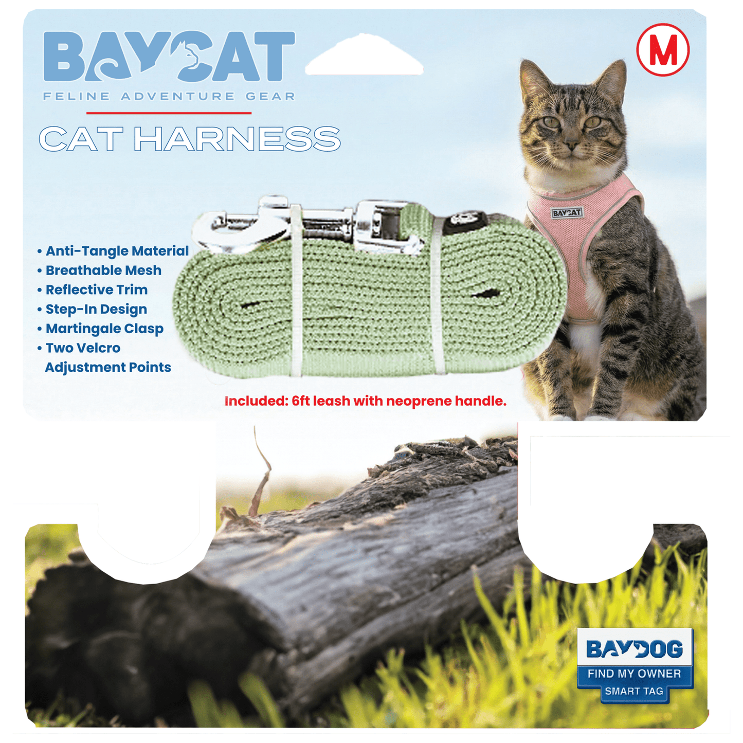 BAYCAT Cat Harness & Leash - Happy Hounds Pet Supply