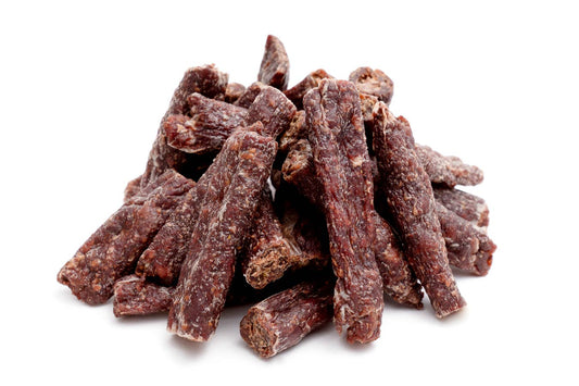 Beef Sausage Sticks (by ounce) - Happy Hounds Pet Supply