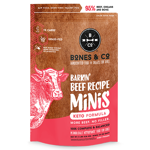 Bones & Co Frozen Raw Dog Food - Happy Hounds Pet Supply