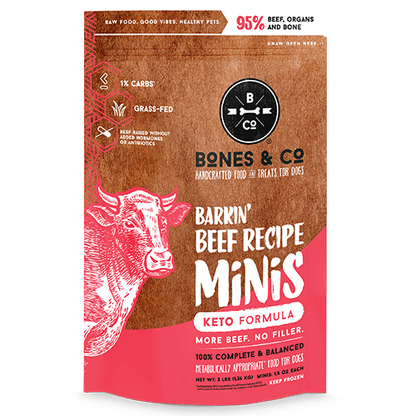 Bones & Co Frozen Raw Dog Food - Happy Hounds Pet Supply