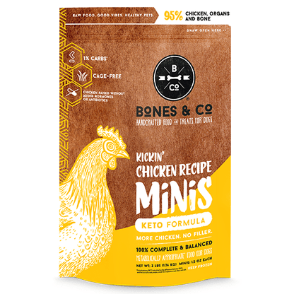 Bones & Co Frozen Raw Dog Food - Happy Hounds Pet Supply