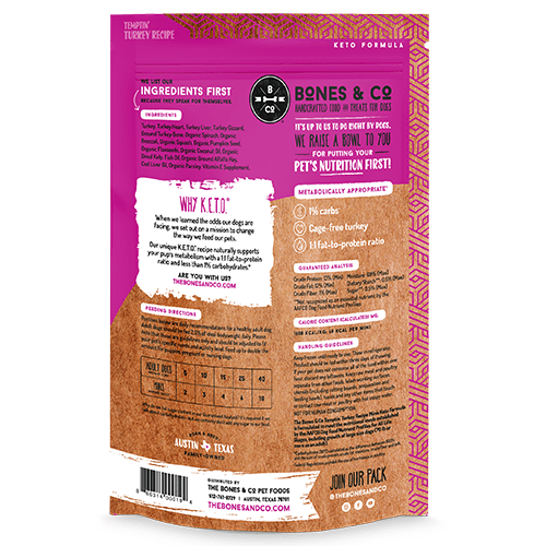 Bones & Co Frozen Raw Dog Food - Happy Hounds Pet Supply