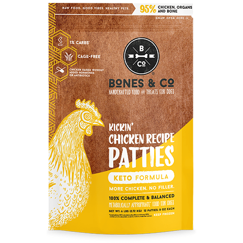 Bones & Co Frozen Raw Dog Food - Happy Hounds Pet Supply