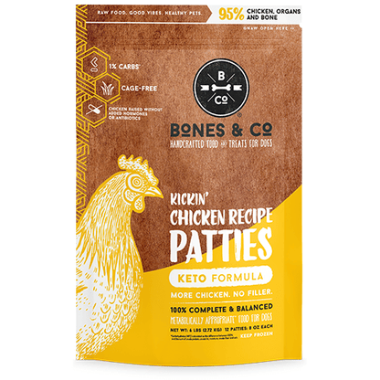Bones & Co Frozen Raw Dog Food - Happy Hounds Pet Supply