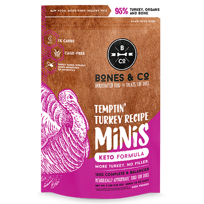 Bones & Co Frozen Raw Dog Food - Happy Hounds Pet Supply