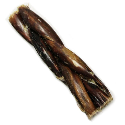 Braided Beef Gullets 6" (each) - Happy Hounds Pet Supply