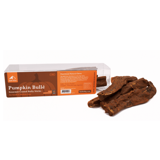 Bullé Pumpkin 12" Bully Sticks 3 pack - Happy Hounds Pet Supply