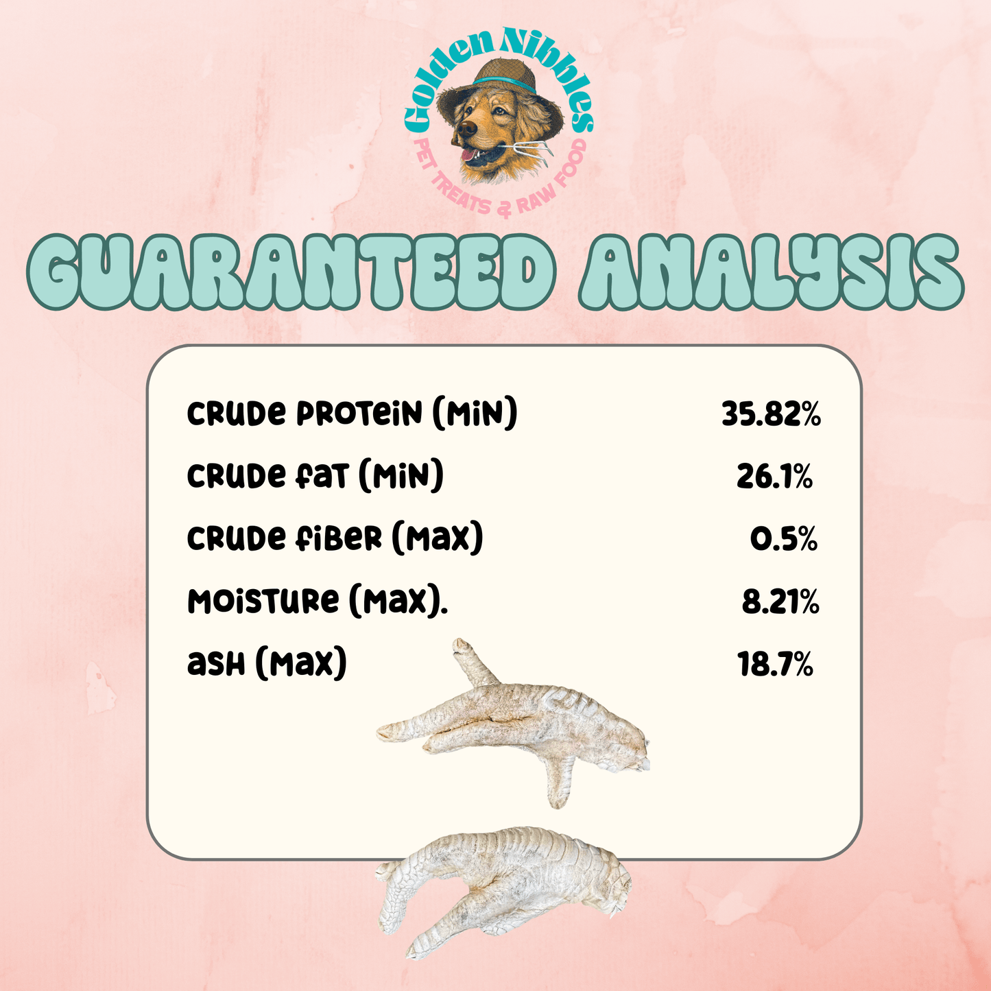 Chicken Feet - Freeze - Dried Treat for Dogs - Happy Hounds Pet Supply