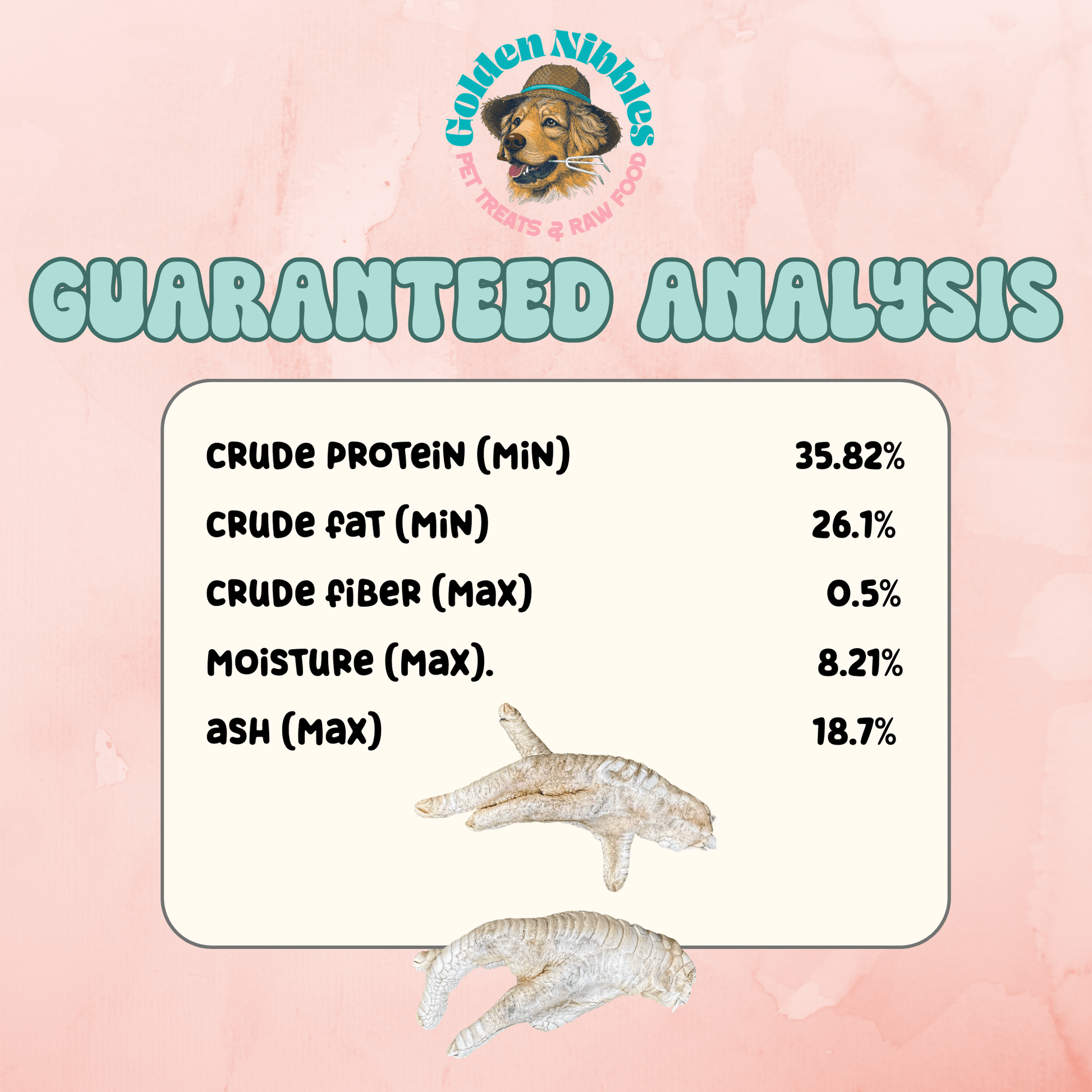 Chicken Feet - Freeze - Dried Treat for Dogs - Happy Hounds Pet Supply