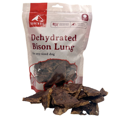 Dehydrated Bison Lung Puffs - Happy Hounds Pet Supply