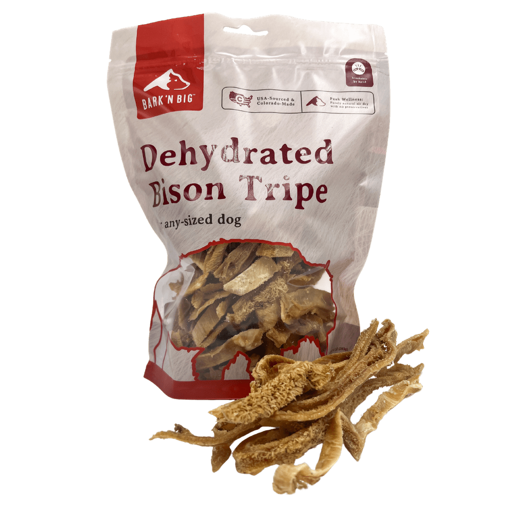Dehydrated Bison Tripe - Happy Hounds Pet Supply