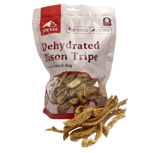 Dehydrated Bison Tripe - Happy Hounds Pet Supply