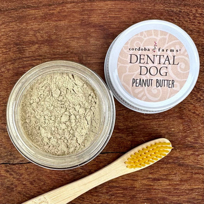 DENTAL DOG Tooth Powder with Peanut Butter - Happy Hounds Pet Supply
