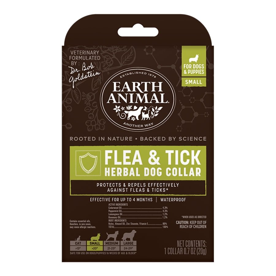Earth Animal Nature's Protection Herbal Flea and Tick Collar - Happy Hounds Pet Supply